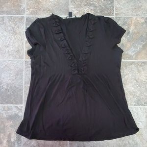 Banana Republic ruffled top